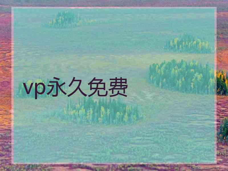 vp永久免费