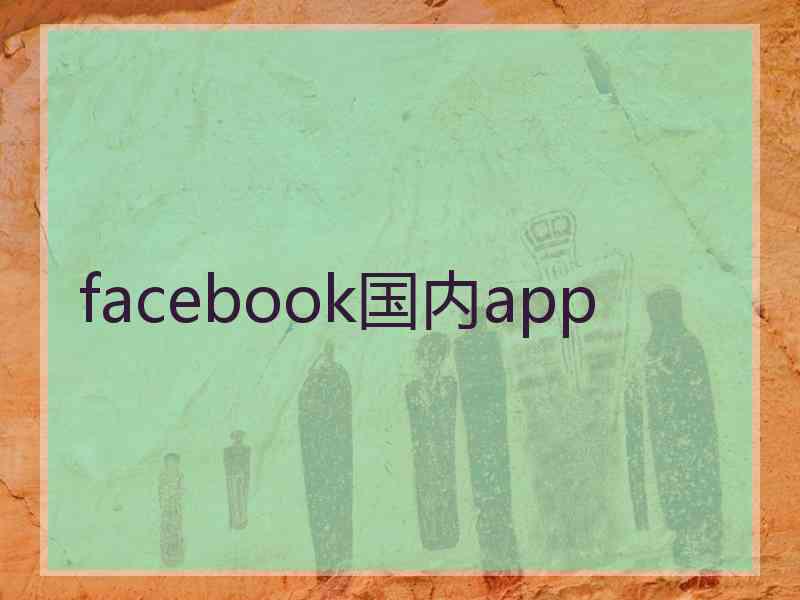 facebook国内app