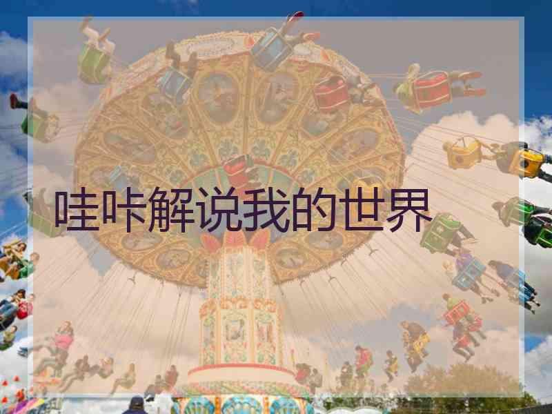 哇咔解说我的世界