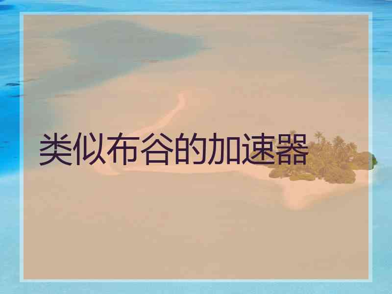 类似布谷的加速器