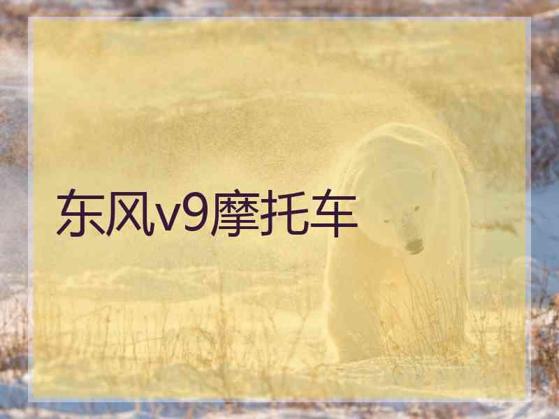 东风v9摩托车