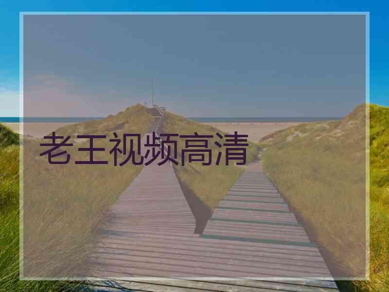 老王视频高清