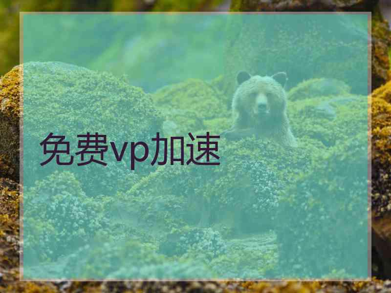 免费vp加速