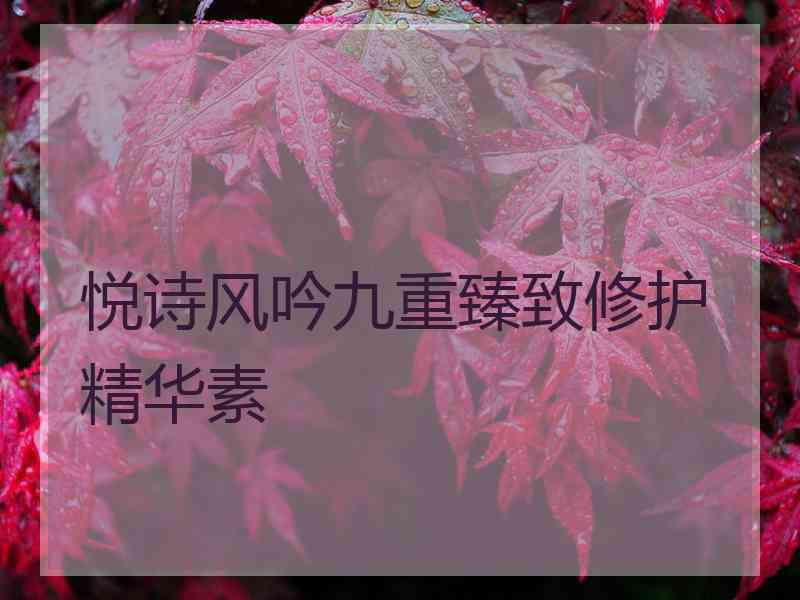 悦诗风吟九重臻致修护精华素