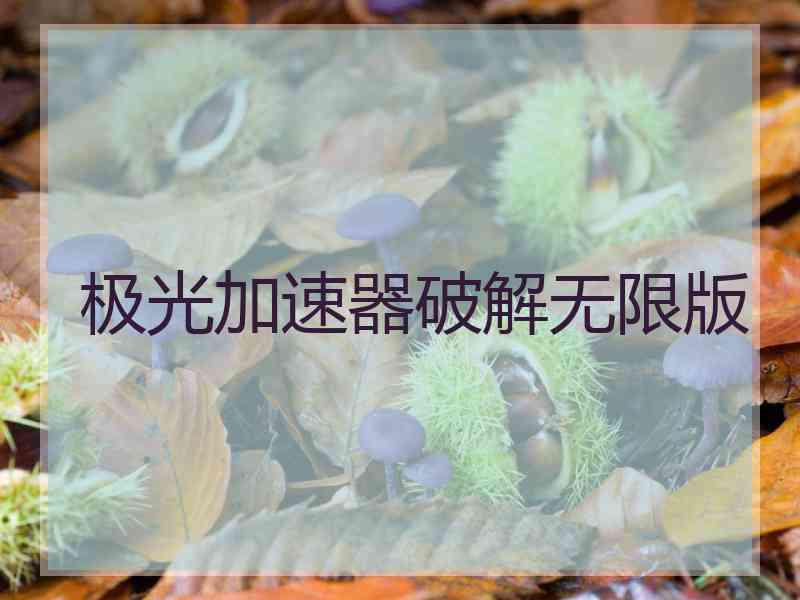 极光加速器破解无限版