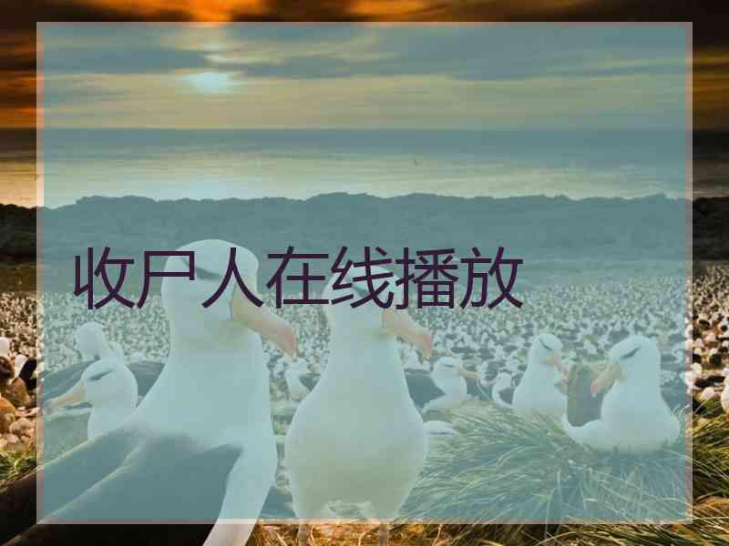 收尸人在线播放