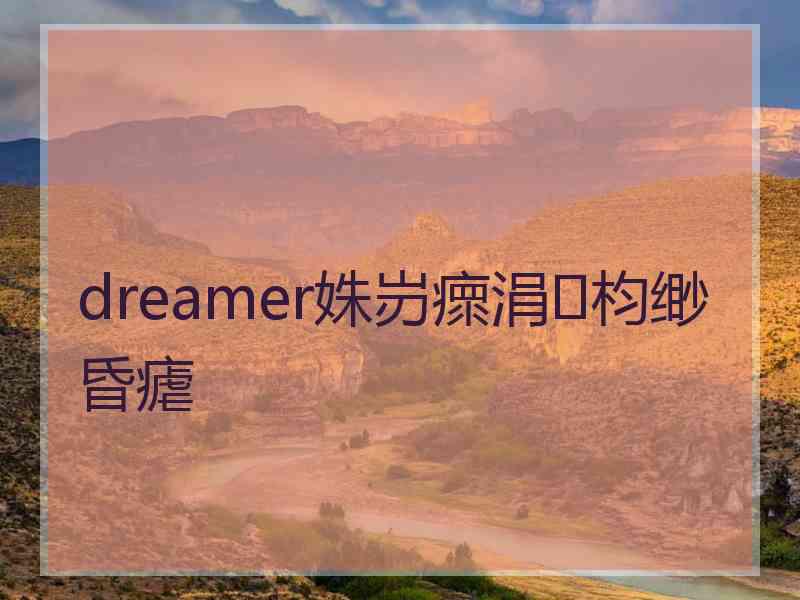 dreamer姝岃瘝涓枃缈昏瘧