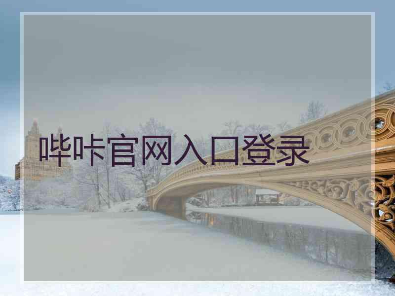 哔咔官网入口登录