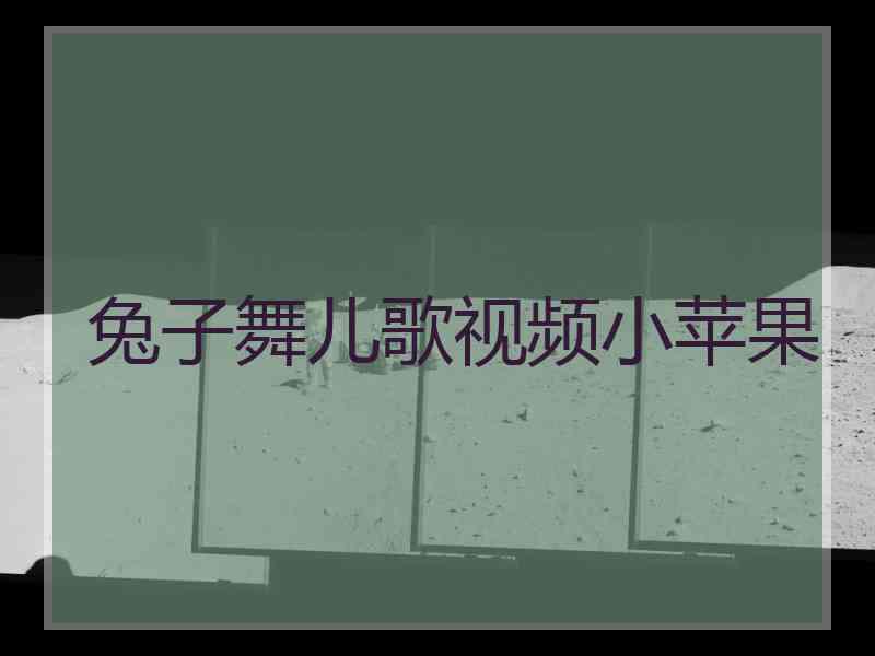 兔子舞儿歌视频小苹果