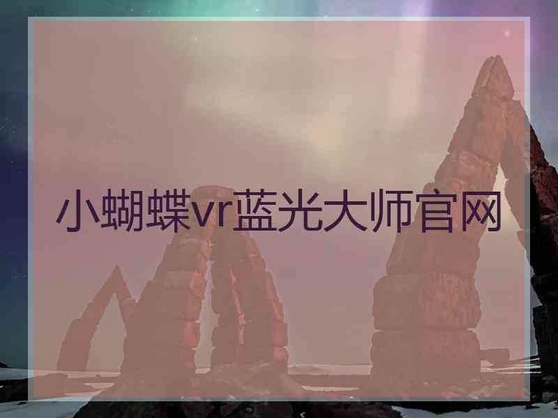 小蝴蝶vr蓝光大师官网