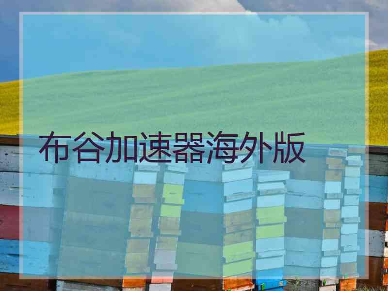布谷加速器海外版