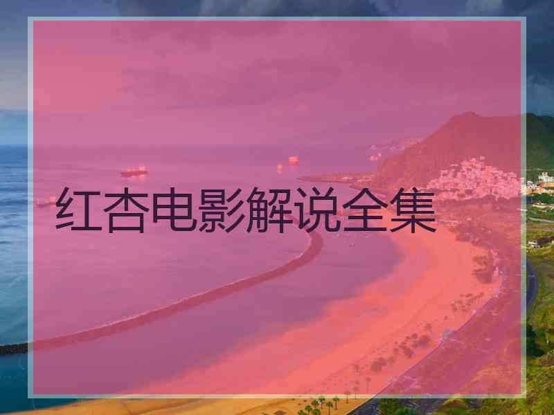 红杏电影解说全集