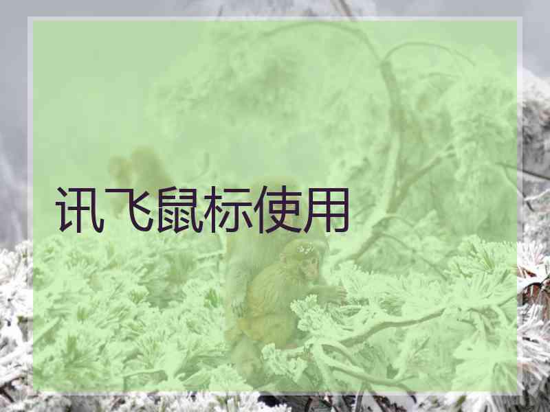 讯飞鼠标使用