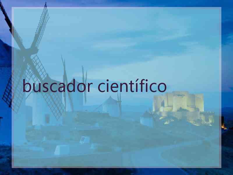 buscador científico