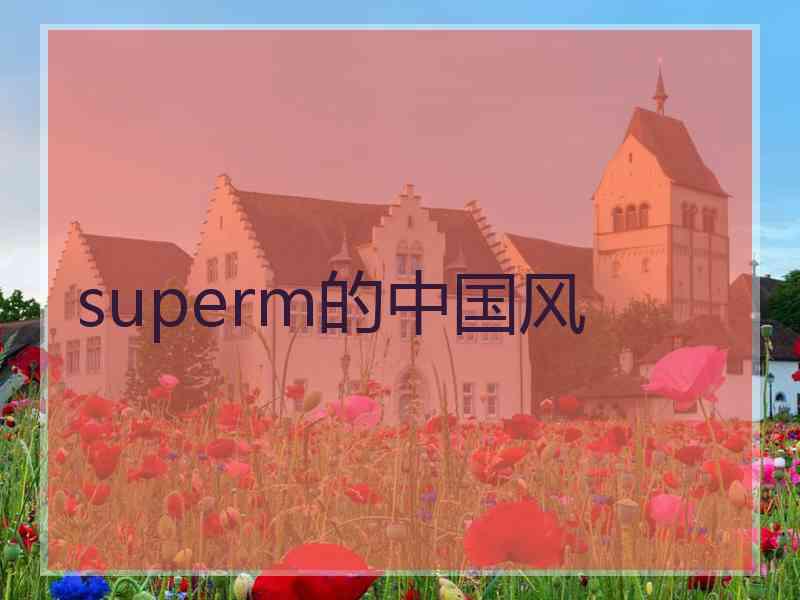 superm的中国风