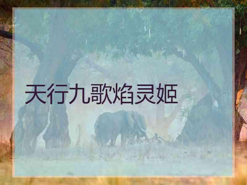 天行九歌焰灵姬