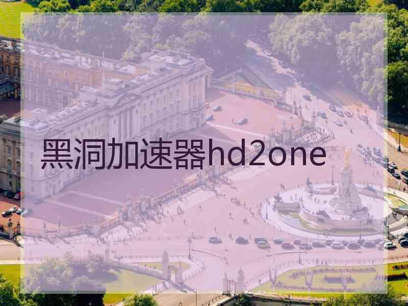 黑洞加速器hd2one