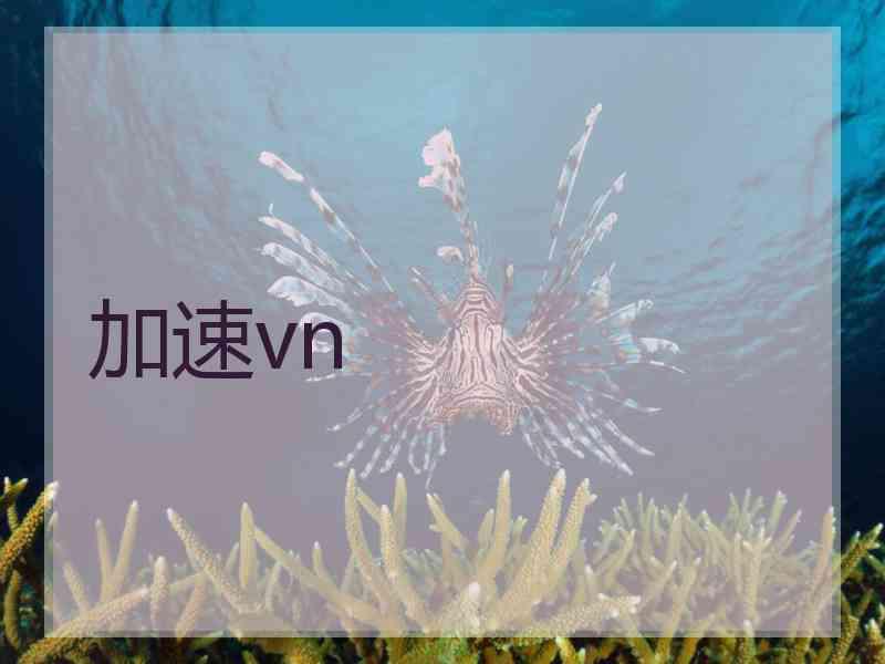 加速vn