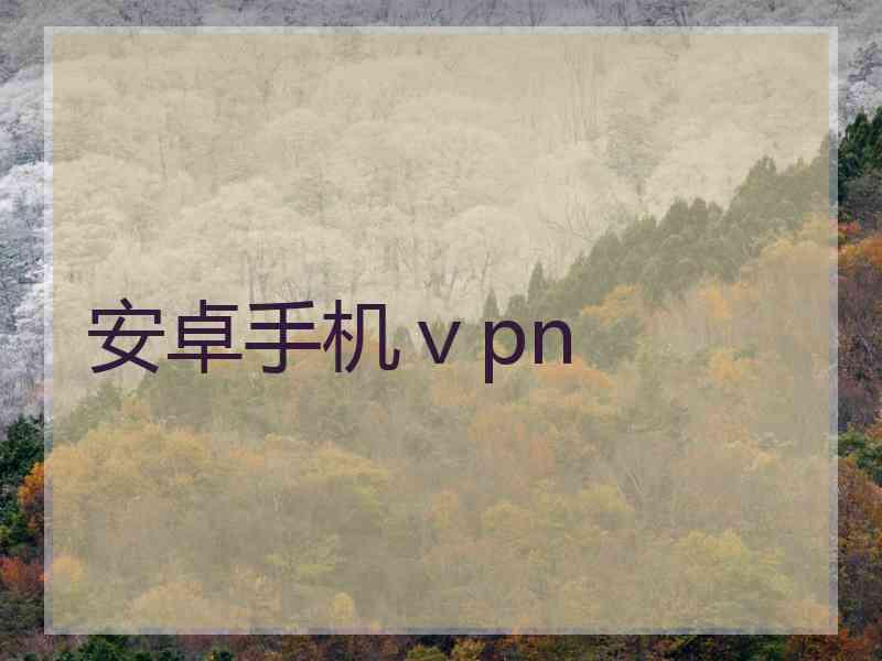 安卓手机ⅴpn