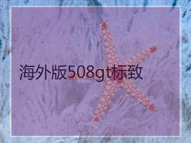 海外版508gt标致