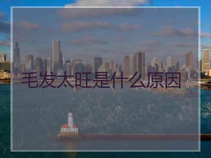 毛发太旺是什么原因