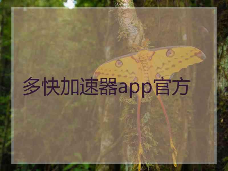 多快加速器app官方