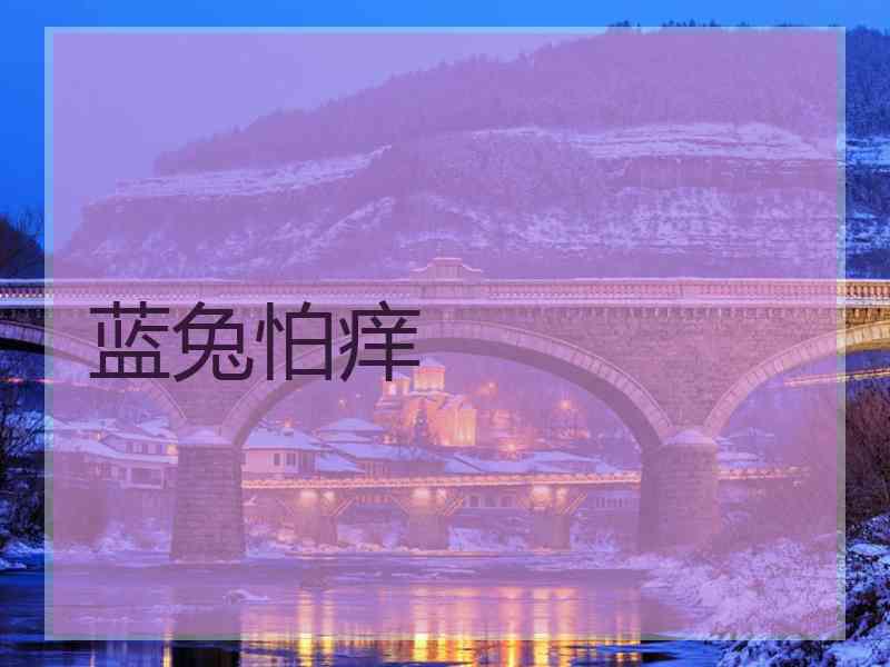 蓝兔怕痒