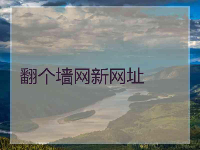 翻个墙网新网址