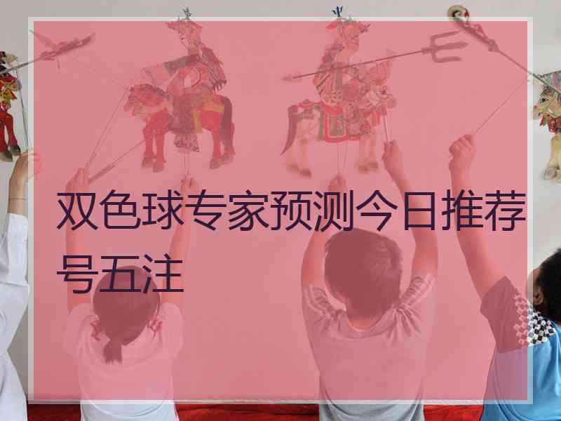 双色球专家预测今日推荐号五注