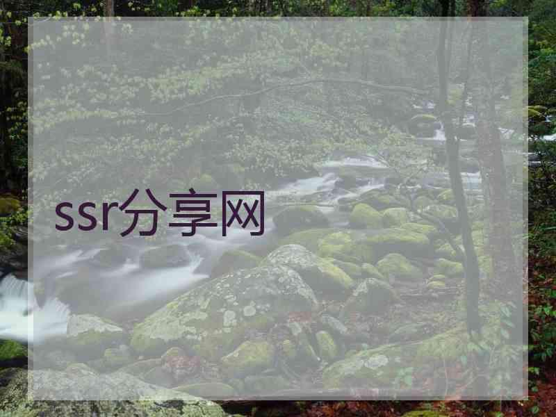 ssr分享网