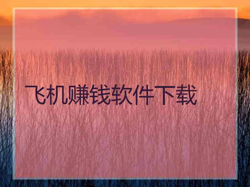 飞机赚钱软件下载