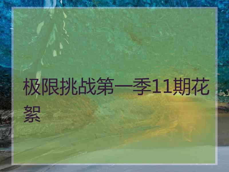 极限挑战第一季11期花絮