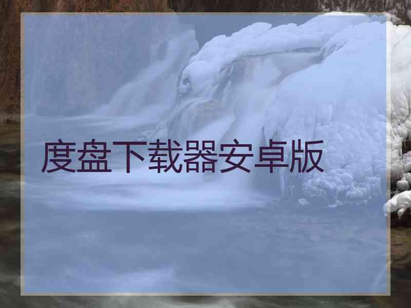 度盘下载器安卓版