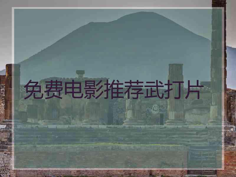 免费电影推荐武打片