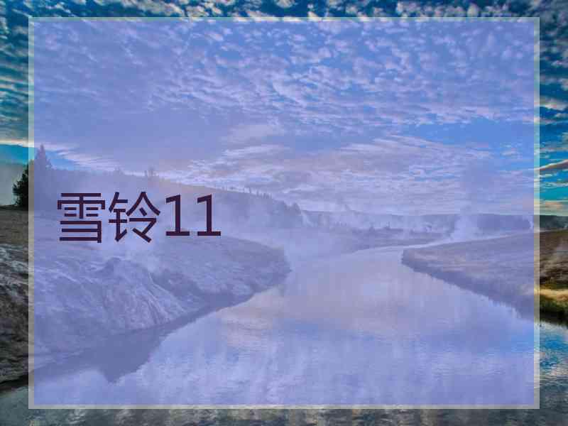 雪铃11