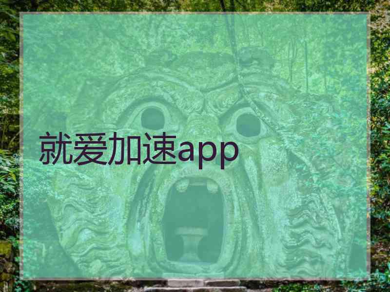 就爱加速app