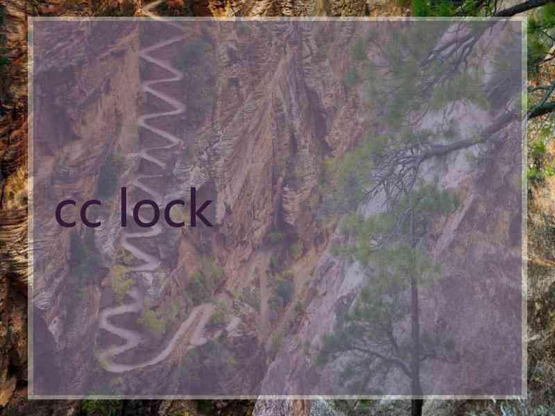 cc lock