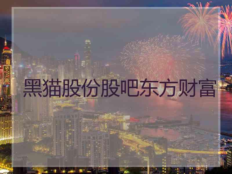 黑猫股份股吧东方财富