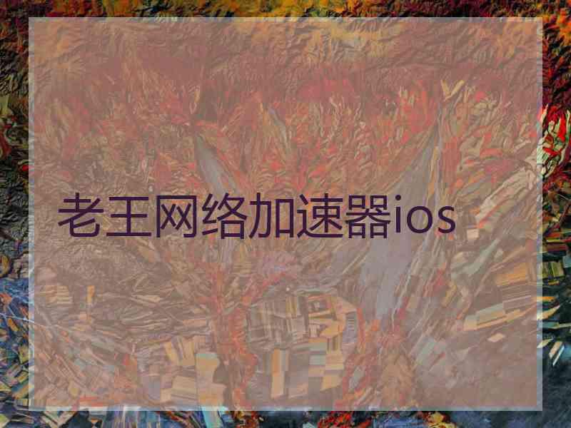老王网络加速器ios