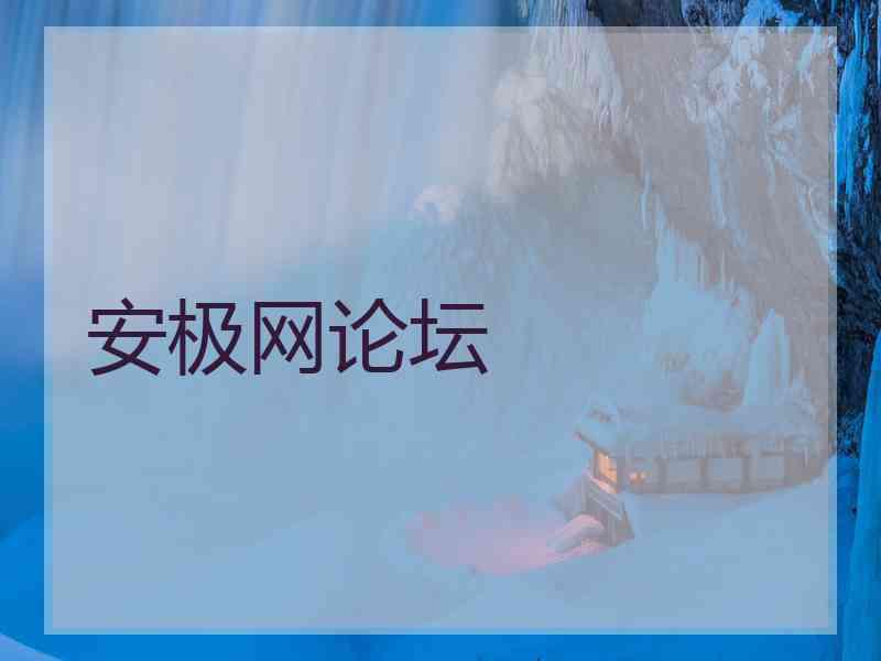 安极网论坛