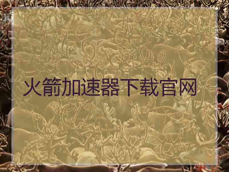 火箭加速器下载官网