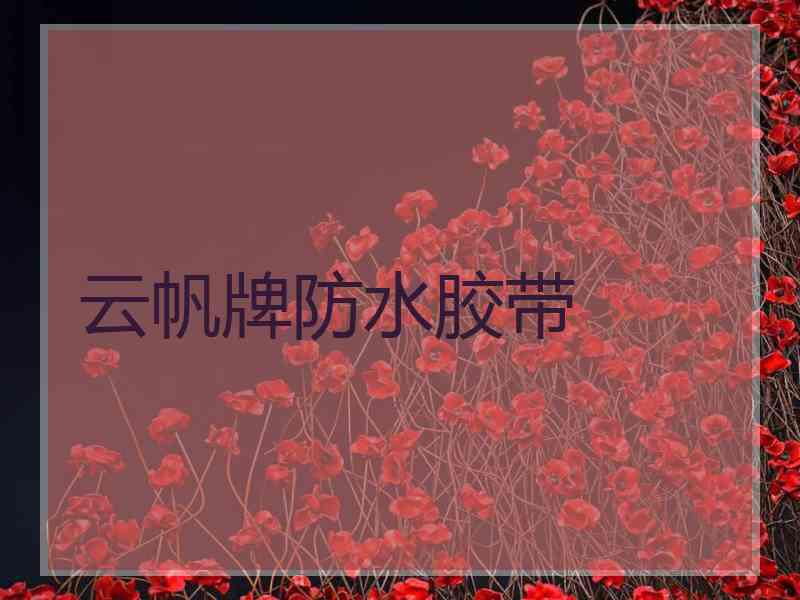 云帆牌防水胶带