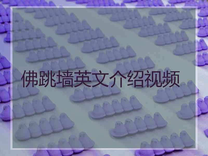 佛跳墙英文介绍视频