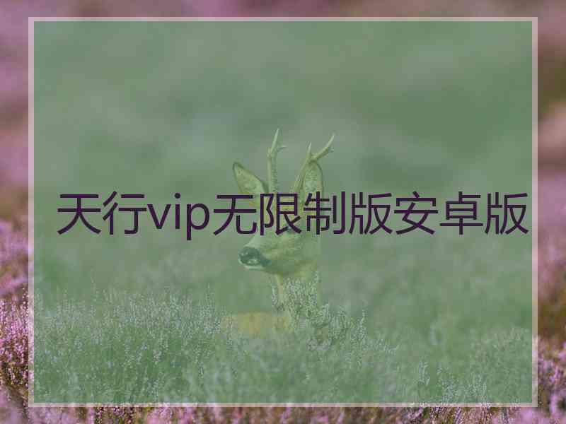 天行vip无限制版安卓版