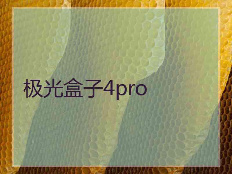 极光盒子4pro