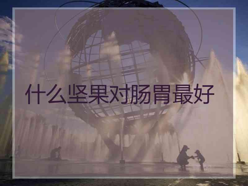 什么坚果对肠胃最好