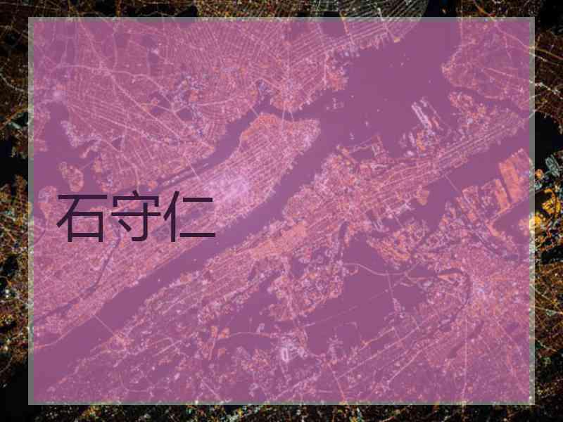 石守仁