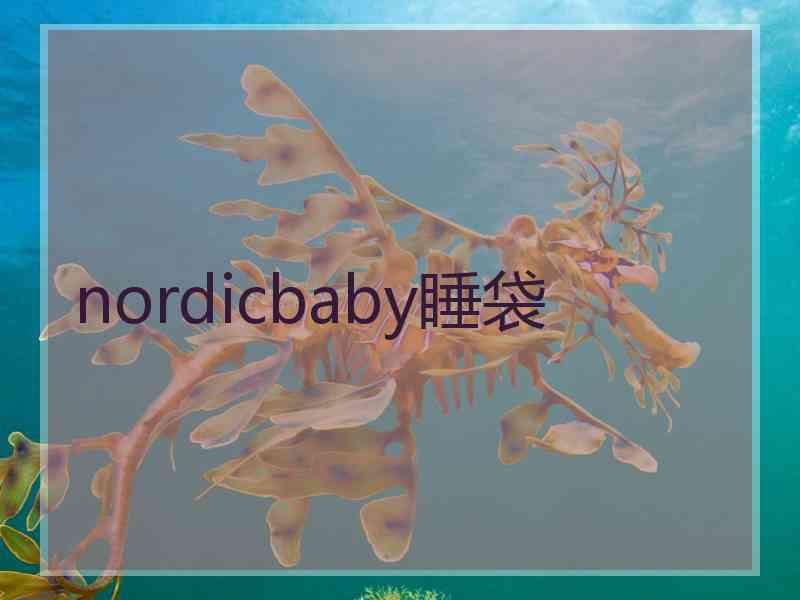 nordicbaby睡袋