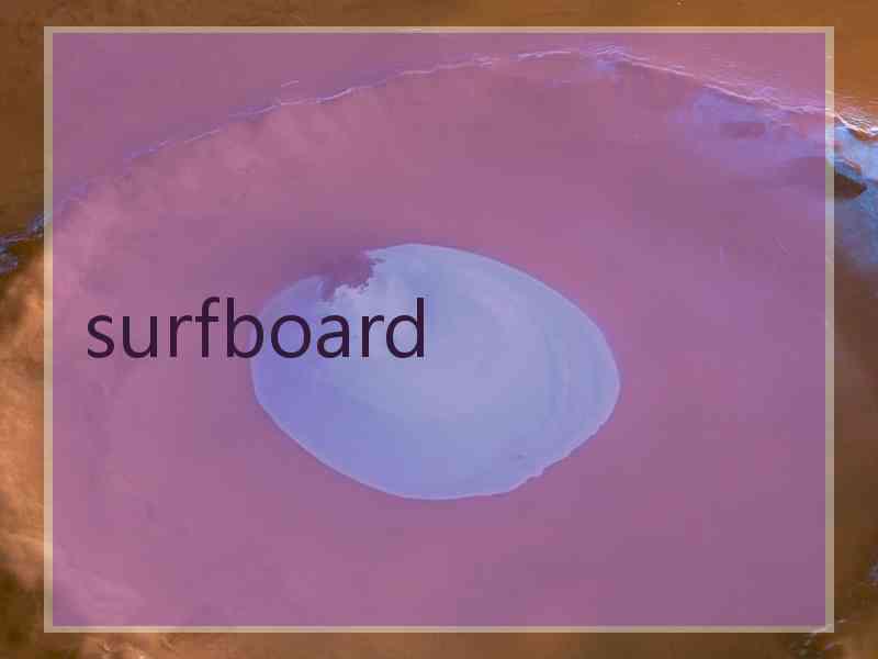 surfboard