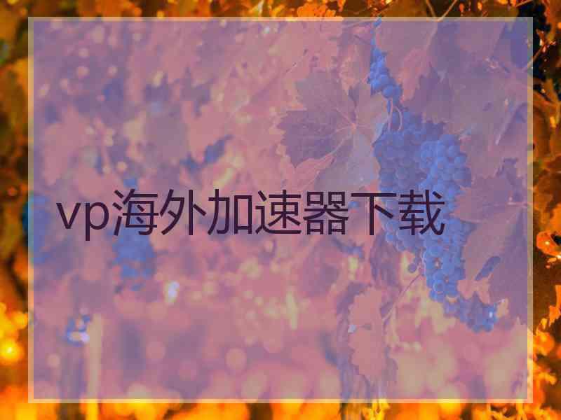 vp海外加速器下载